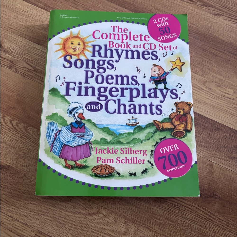 Rhymes and Songs book( no cd)